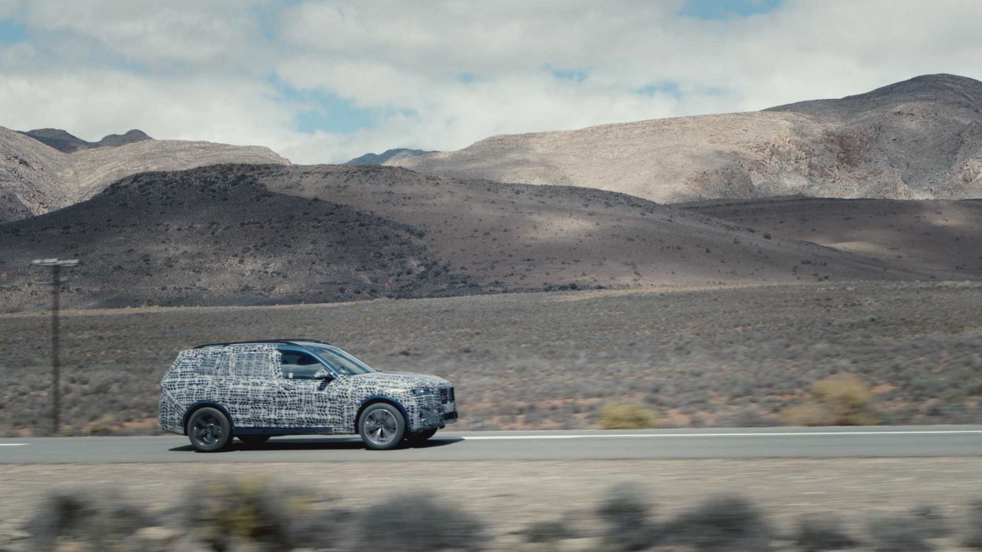 The new BMW X7 undergoes endurance tests under extreme conditions.