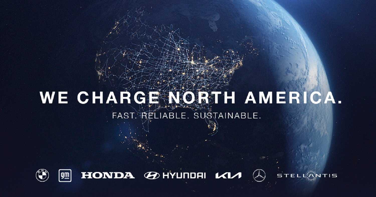 Seven Automakers Unite to Create a Leading High-Powered Charging Network Across North America.