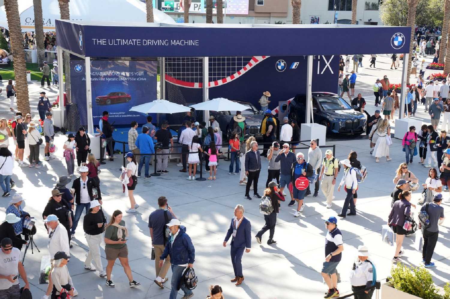 BMW of North America Returns as Official Vehicle of the BNP Paribas Open.