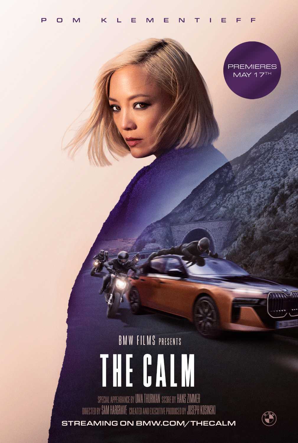 New BMW Films Production ‘The Calm’, Starring Pom Klementieff, Uma Thurman, and the 100% Electric BMW i7 M70 xDrive to Make World Premiere in Cannes.